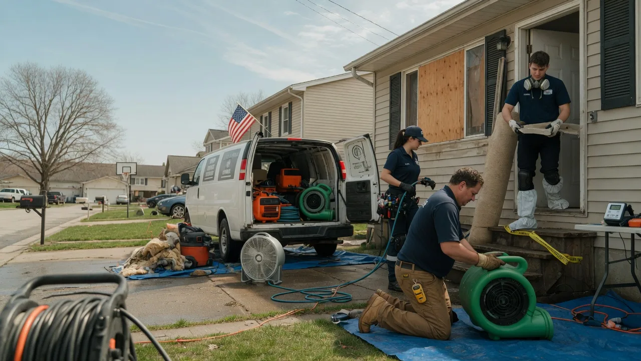 Water Damage Restoration in Arjay, KY near me